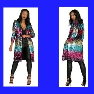 Sequin Duster size XL